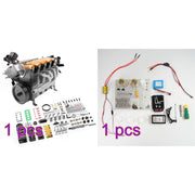 TOYAN FS-L400BGC 4-Cylinder 4 Stroke OHC L4 14cc Inline Water-Cooled Gasoline Engine Model for RC Model Car Ship Airplane enginediyshop