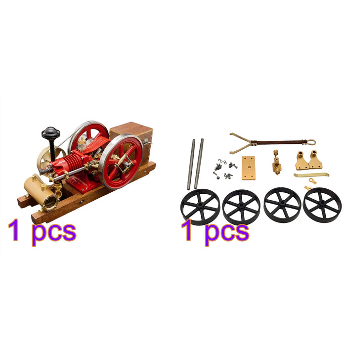 RETROL & OKMO B04 1/4 Scale Hit & Miss Gas Engine Model enginediyshop