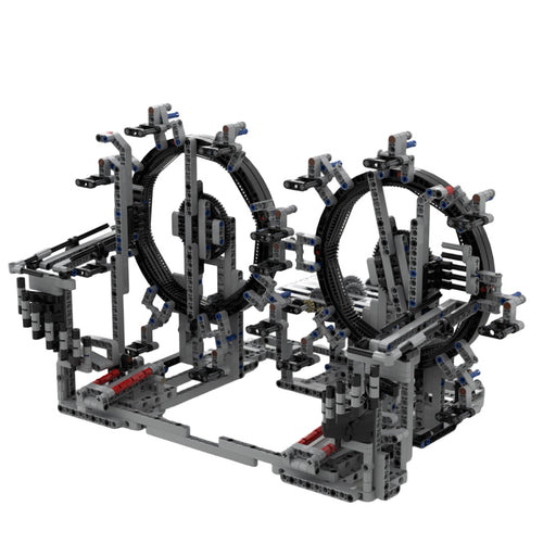 MOC  Synchronized Transmission Building Block Module, Mechanical Gear and Linkage Model-926PCS enginediyshop
