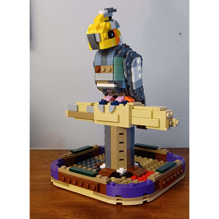 MOC-124853 Parrot Animal Model DIY Assembly Building Blocks Set (392PCS) enginediyshop