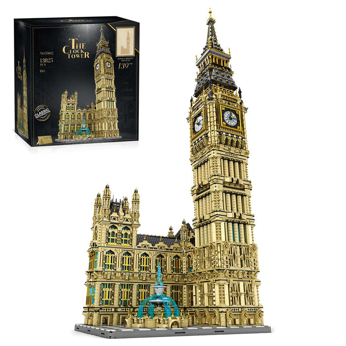 Famous British Landmark Clock Tower Building Blocks Set(13825PCS) enginediyshop