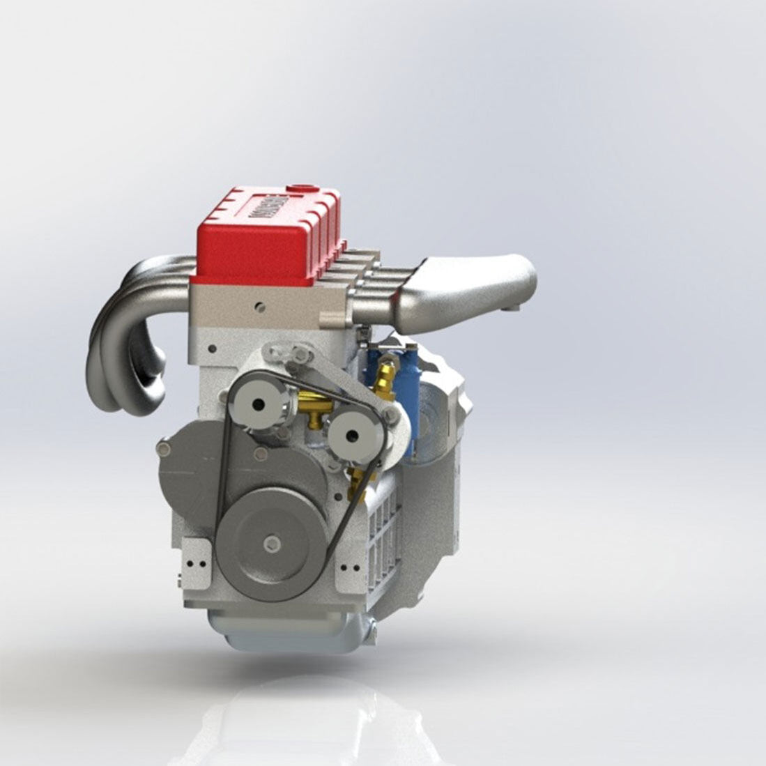 CISON L4-175 17.5cc Mini OHV Inline Four-cylinder Four-Stroke Water-Co ...