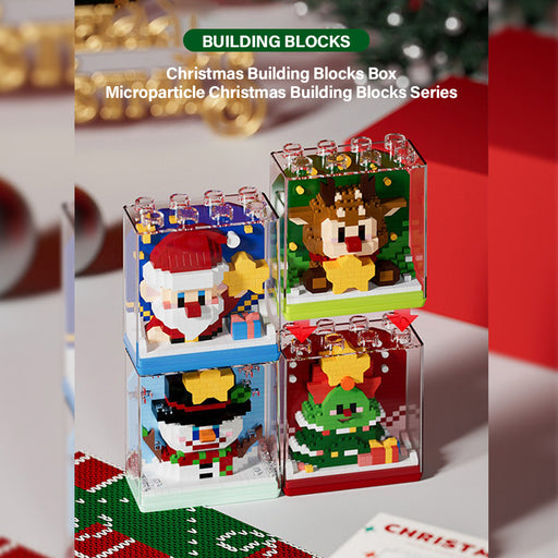 4 in 1 Christmas Star Gift Box Building Blocks Set (1565PCS) enginediyshop