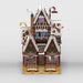 MOC-199764 Winter Village Pastry Shop Christmas Building Blocks Set (1904PCS) enginediyshop