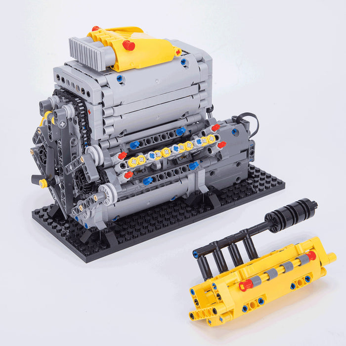 V8 Crossplane with Supercharger Building Block Engine Model MOC-17173 ...