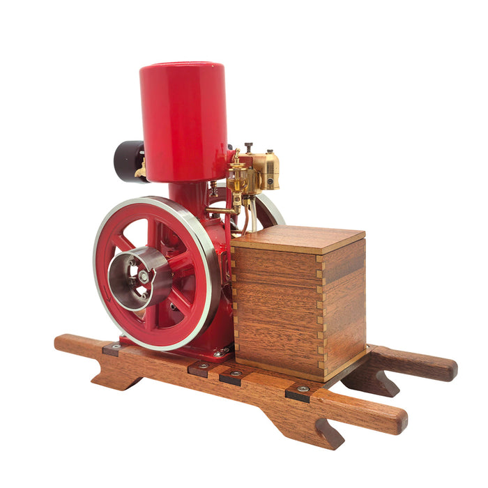 RETROL & OKMO N01 1/5 Scale Hit and Miss  Four-Stroke Stationary Cement Mixer Gasoline Engine  Model RTR Version enginediyshop