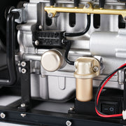 TECHING 1/10 DIY Mini Metal OHV Inline Four-cylinder Diesel Engine Model with Cooling System Educational Toys Gifts (Upgraded Version/300+PCS) enginediyshop