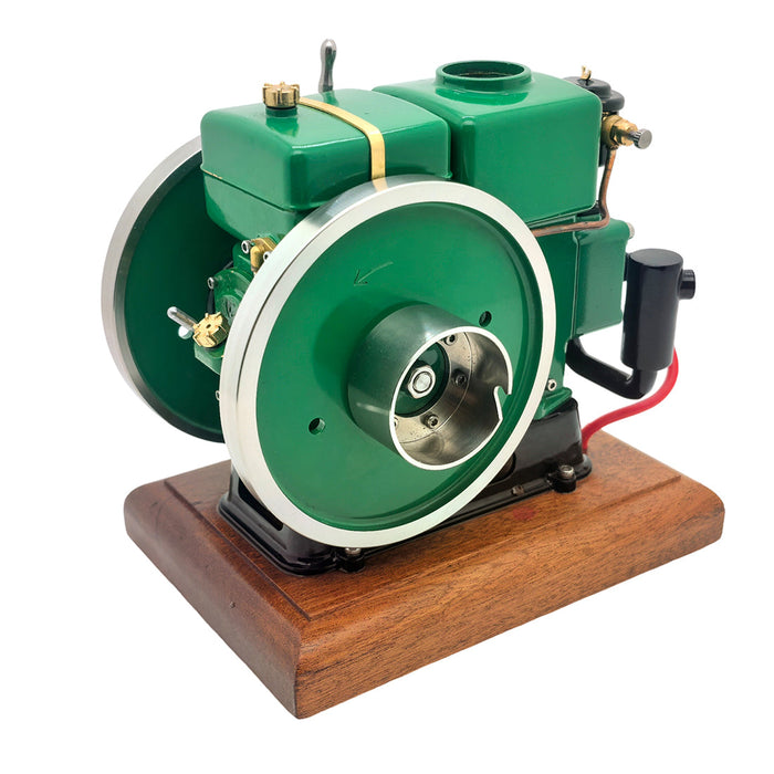RETROL & OKMO 916 Vintage Stationary Horizontal Single Cylinder 4-Stroke Gasoline Engine Model RTR Version enginediyshop