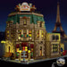 MOC-160521 Restaurants in Paris with Lights Modular Small Particles Building Blocks Set (3104PCS) enginediyshop