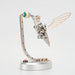 3D Metal Mechanical Hummingbird Dynamic Bionic Bird Model with Transmission DIY Assembly Kit enginediyshop