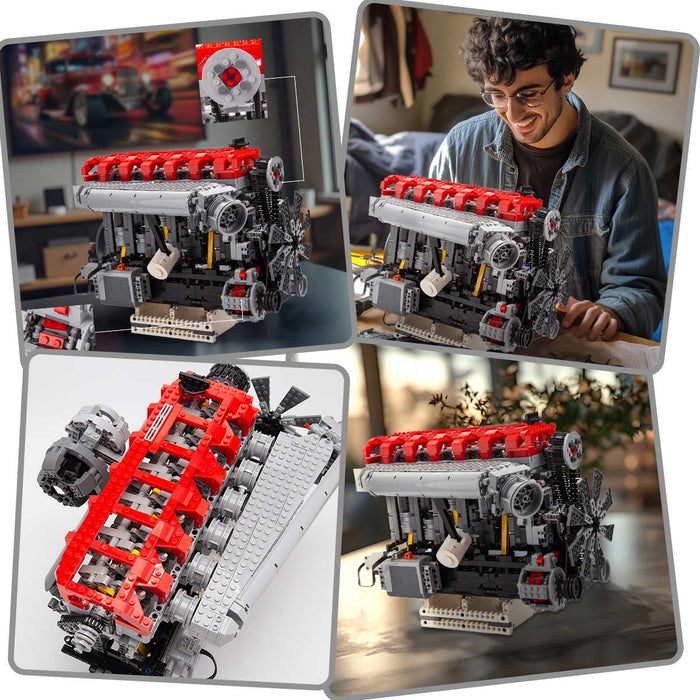 MOC RB-26 Brick Engine Model Building Blocks Set-1985PCS-Enginediyshop ...
