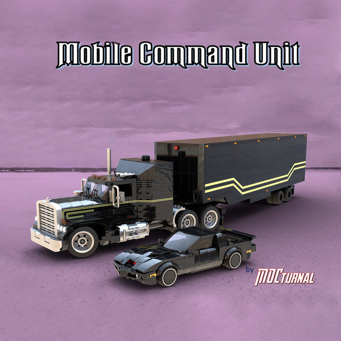 MOC- Kitt And The Flag Mobile Operations Unit Building Blocke Set (3106PCS)