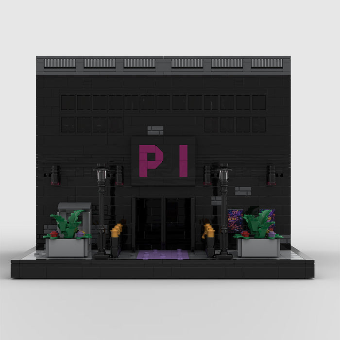 Street View Nightlife Series Dance Club Modular Building Blocks MOC Set(2259PCS) enginediyshop