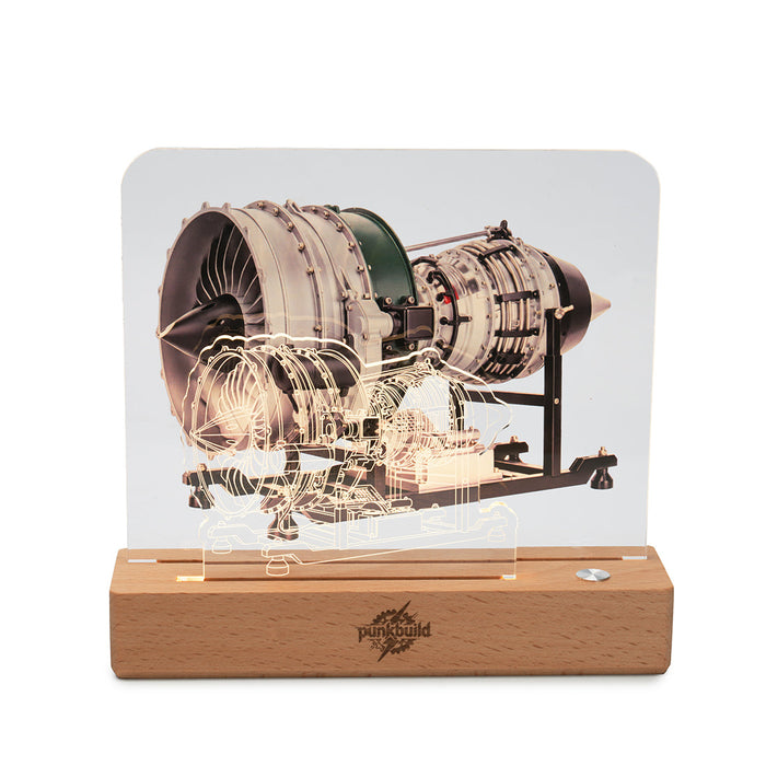 Punkbuild  Engine Night Light Acrylic LED Lamp enginediyshop