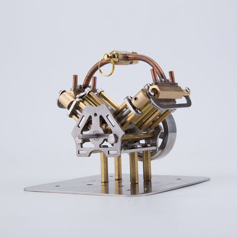 Miniatur-Dampfmaschine V4, Modell einer Miniatur-Dampfmaschine 9
