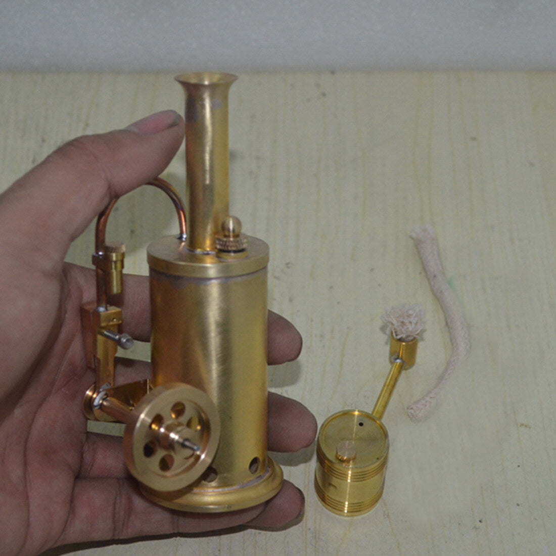 M6 Miniatur-Dampfmaschinen-Set mit Dampfkessel als Geschenksammlung 4