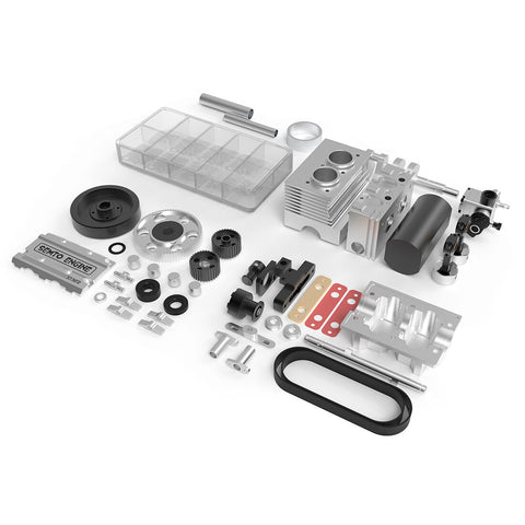 Semto SEMTO ENGINE ST-NF2 7.0cc Mini Inline Double-cylinder Four-stroke Air ...