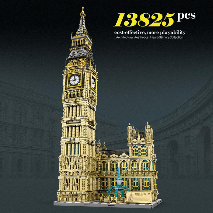 Famous British Landmark Clock Tower Building Blocks Set(13825PCS) enginediyshop