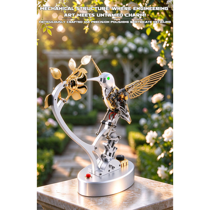 Mechanical Bird Steampunk Metal DIY Assembly Model Kit (250+PCS) enginediyshop