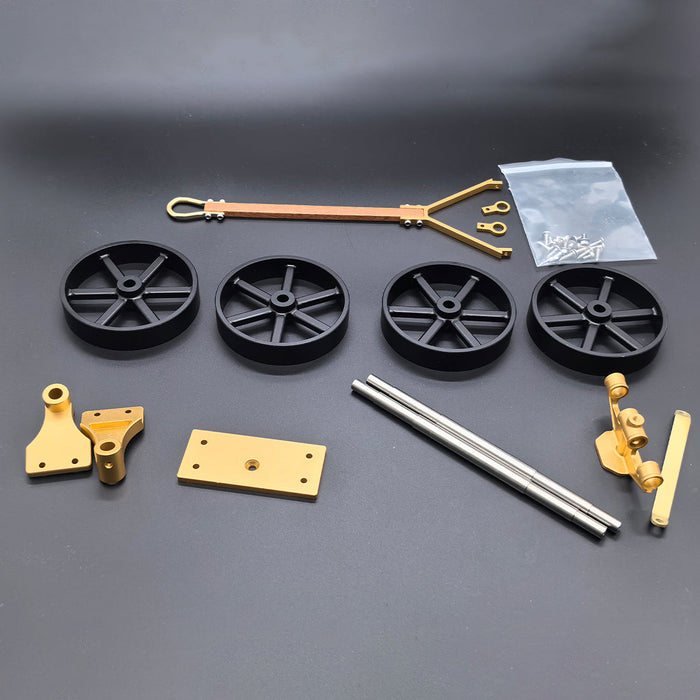 RETROL & OKMO Vintage Four-Wheel Engine Frame For B02/03/04 Hit&Miss Engine enginediyshop