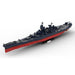 MOC 1/300 Scale USS New Jersey BB-62  WWII Artillery Warship kit-3734PCS enginediyshop