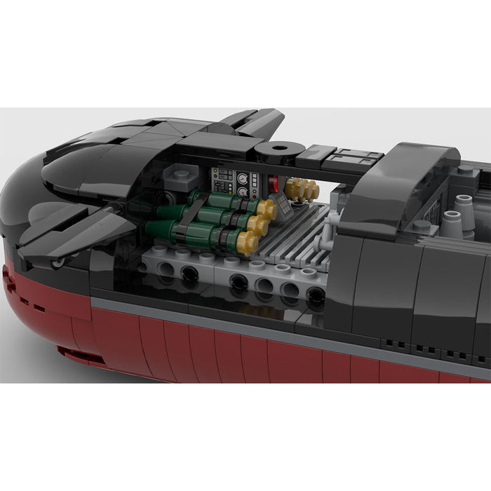 MOC-193085 1/260 Scale Typhoon-Class Nuclear Submarine Building Blocks Set -2886PCS enginediyshop