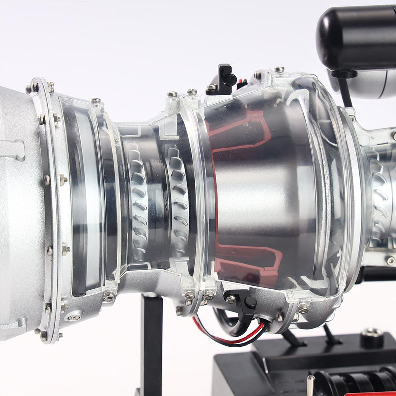 TECHING×SKYMECHMAN 1/4 Scale Metal Simulation Electric Military Helicopter Turboshaft Engine Model Kit