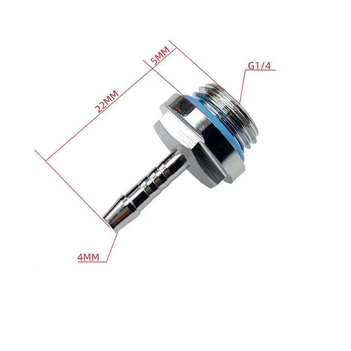 120*120*170mm Water Cooling Radiator for CISON LS-52 / OHV-44 PRO V8 Engine Model (Copper) enginediyshop
