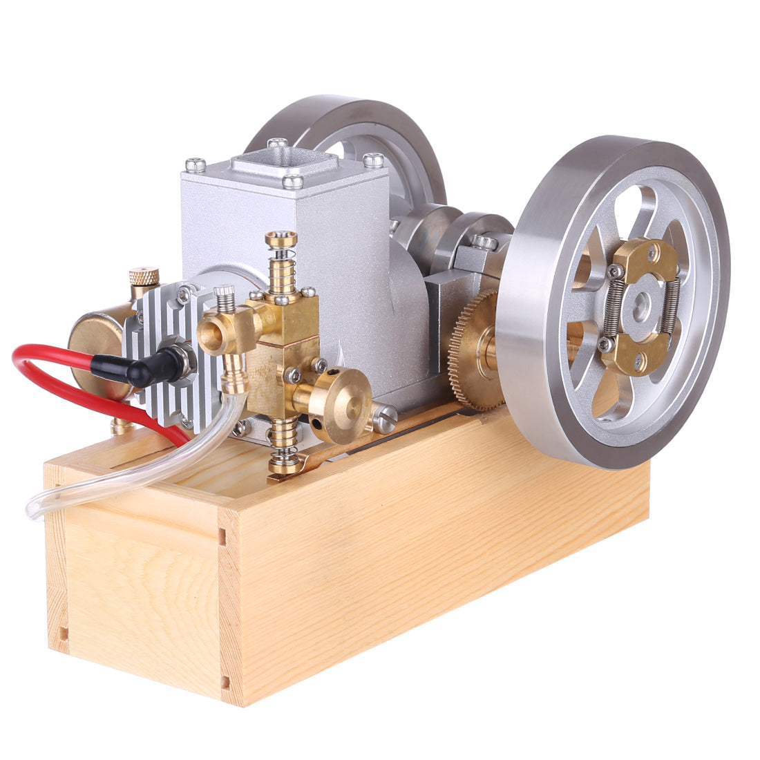 Metal Horizontal Hit and Miss Gasoline Engine Model Flywheel Speed Gov ...