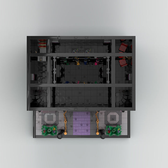 Street View Nightlife Series Dance Club Modular Building Blocks MOC Set(2259PCS) enginediyshop