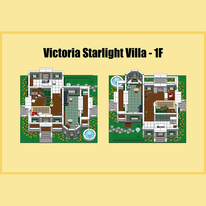 Classic Victorian Residence European Town House Building Blocks Set-4772PCS enginediyshop
