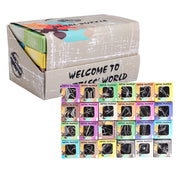 Advent Calendar Filler - Make Yours 24Pcs EPP28 Metal Wire Puzzles Brain Teaser Classical Intellectual Toy - Silver enginediyshop