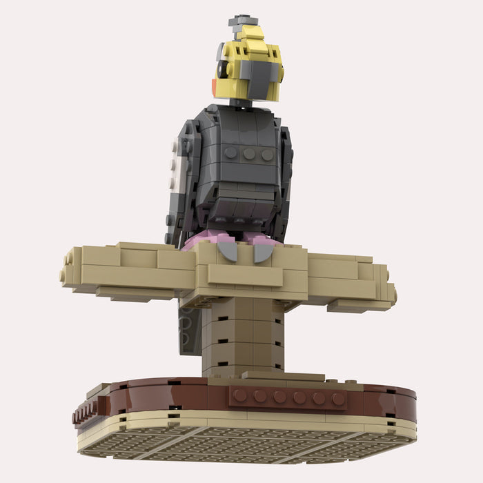 MOC-124853 Parrot Animal Model DIY Assembly Building Blocks Set (392PCS) enginediyshop