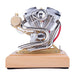 RETROL OHV 4.2CC V-Twin Four-Stroke Gasoline Engine Mini Retro Motorcycle Internal Combustion Engine Model (RTR Version) enginediyshop