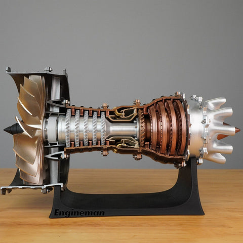 Trent 900 Aircraft Engine Model Kit -1: 20 Scale- Assemble Your Own Jet Engine enginediyshop
