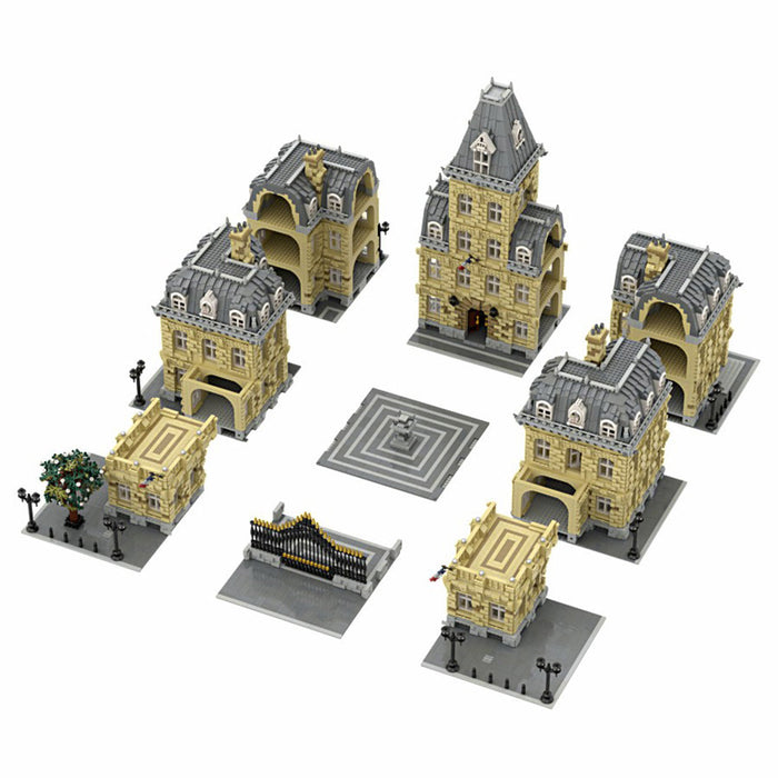 MOC-70573  French Palace 10th Anniversary Edition  French Palace V2.0 Bricks DIY Building Block Small Particle Model（23399PCS) enginediyshop
