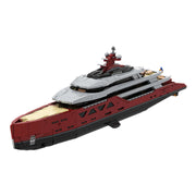 MOC-254412 120CM Modular Luxury Yacht Building Blocks Set-15639PCS enginediyshop