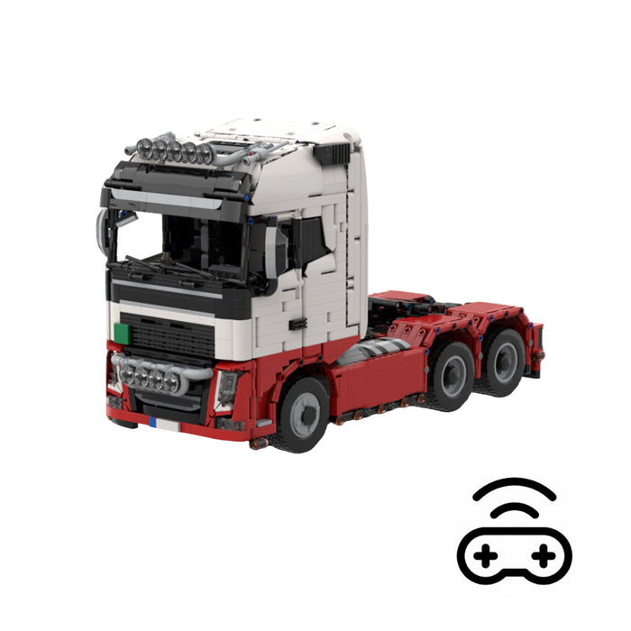MOC-1/17 Scale Volvo FH16 Truck Building Blocks Set(Dynamic Version)