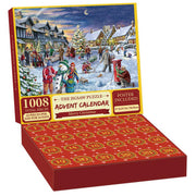Advent Calendar Brain Teaser Adventskalender  Christmas Advent Calendar, 24-Day Countdown with 1008PCS Jigsaw Puzzle enginediyshop