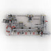 MOC Cycle Modular Building Block Machine, Advanced Mechanical Gear System-928PCS enginediyshop