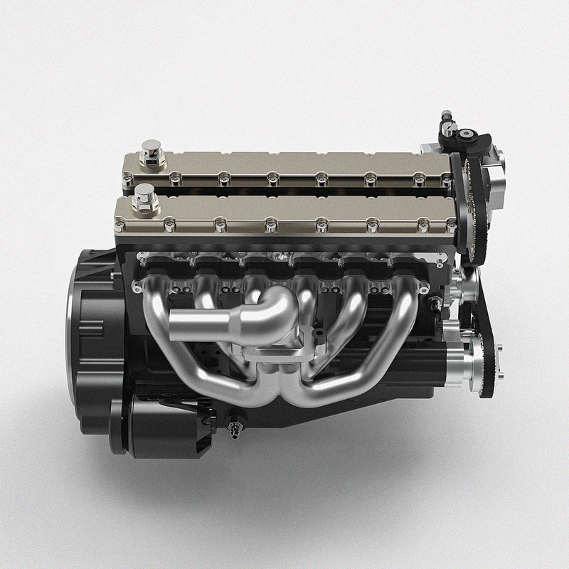 ENJOMOR GS-L6 1/5 Scale 28CC Inline 6 Cylinder DOHC 4-Stroke Water-Cooled Gasoline Engine Model
