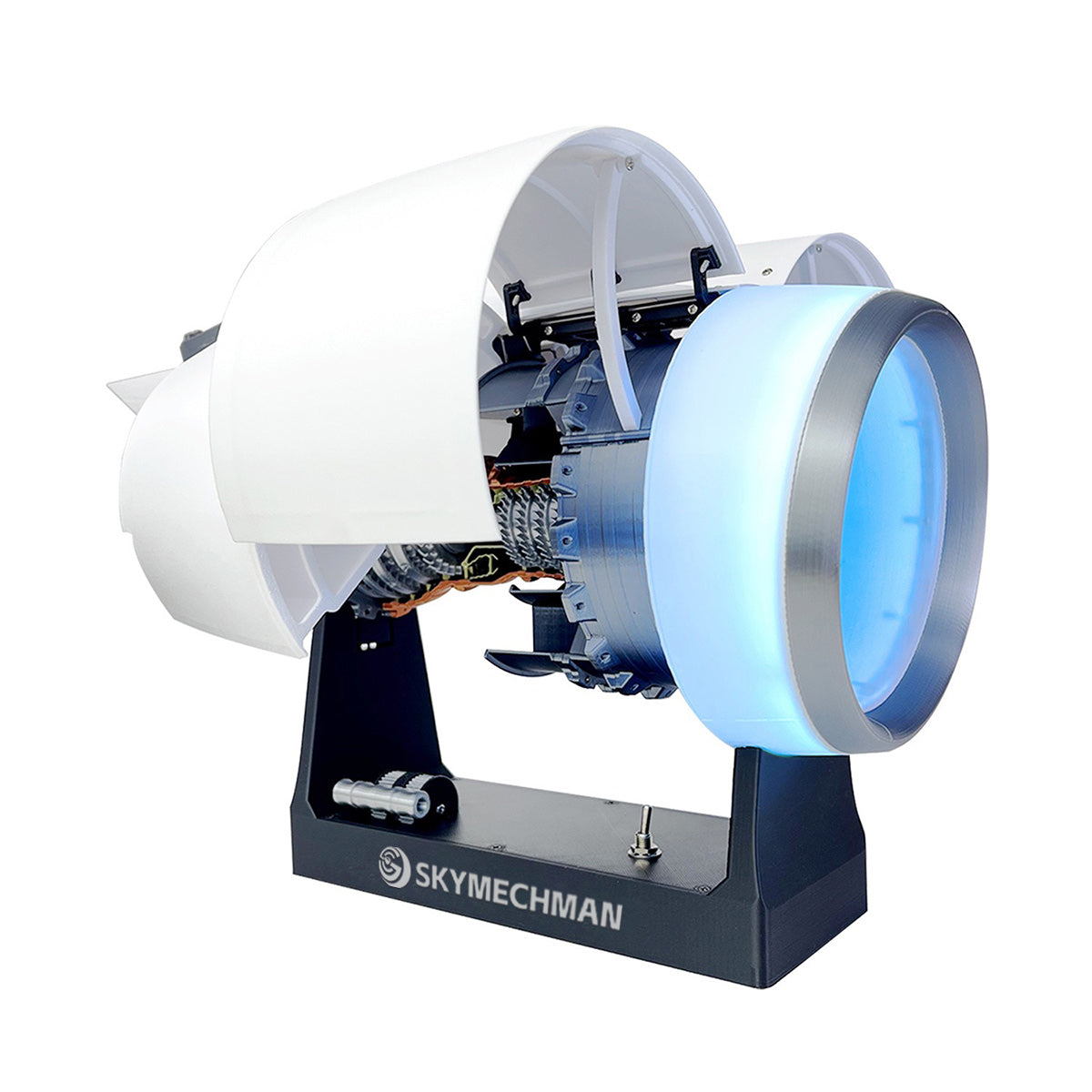 SKYMECHMAN 1/24 Scale A38X Turbofan Engine Model Kit - 3D Printed Resi ...