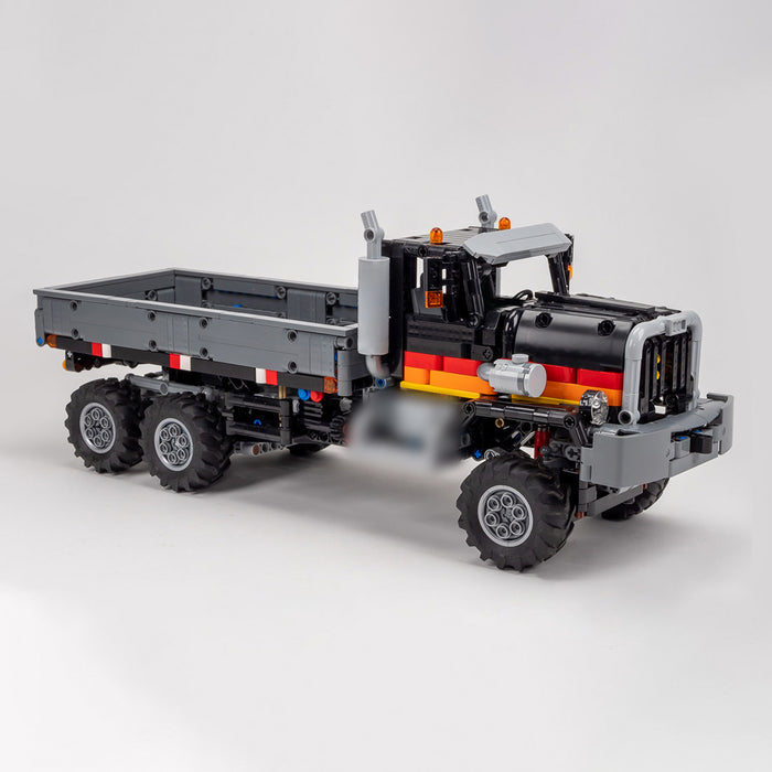 MOC-219862 1/20 Scale American 6x6 Off-road Truck Building Blocks Set (Dynamic Version/1500PCS)