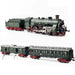 Alloy Electric Train Set Model with Carriage and Long Track, Gift for Boys and Girls enginediyshop