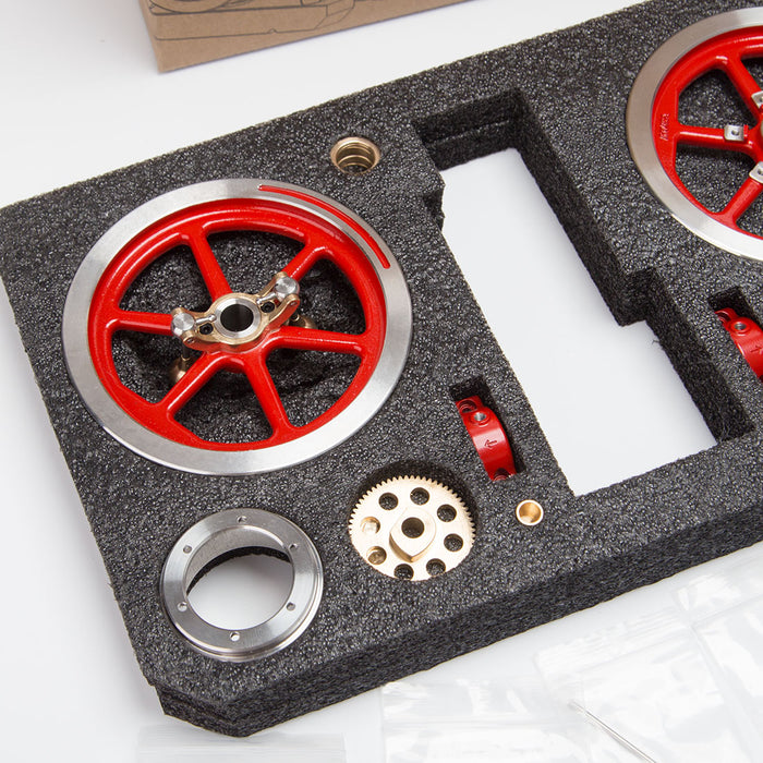 RETROL HM-01 7cc Antique Hit and Miss Model - Working 4-Stroke Horizontal Stationary IC Engine