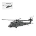 MOC-198409 1/35 Scale UH-60 American Military Helicopter Building Blocks Set (956PCS/V3 Version) enginediyshop
