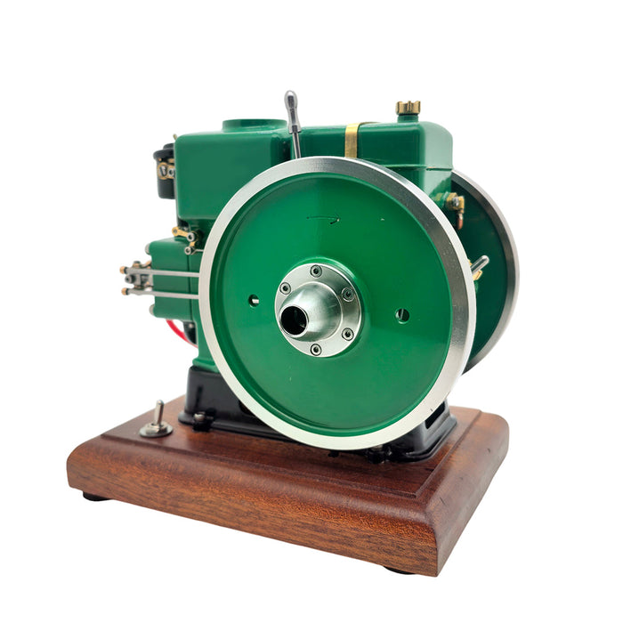 RETROL & OKMO 916 Vintage Stationary Horizontal Single Cylinder 4-Stroke Gasoline Engine Model RTR Version enginediyshop
