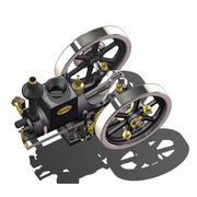 RETROL ENGINE HM-01 7cc Engine 4-stroke Horizontal Hit and Miss Internal Combustion Engine Model enginediyshop