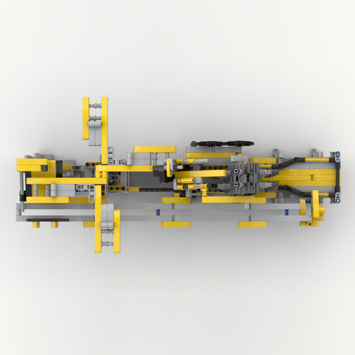 MOC Gear Rotation Mechanical Transmission Model Building Set -594PCS enginediyshop