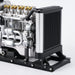 TECHING 1/10 DIY Mini Metal OHV Inline Four-cylinder Diesel Engine Model with Cooling System Educational Toys Gifts (Upgraded Version/300+PCS) enginediyshop